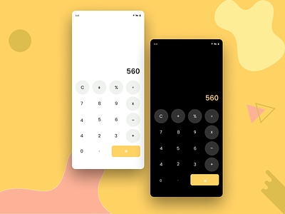 004 Calculator calculator dailyui004 design figmadesign mobile app ui design ui designers