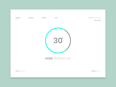 Dailyui 021 - Monitoring Dashboard