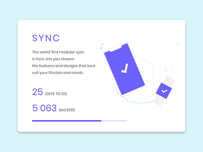 dailyui 031 crowd funding campaign