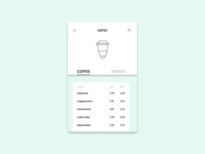 Dailyui 043 Menu app dailyui design figma figmadesign hero icon mobile app ui ui design ui designers