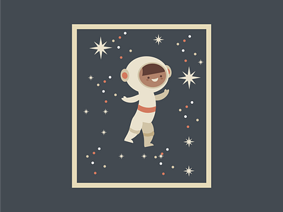 Astronaunt illustration illustrator art illustrator design ios