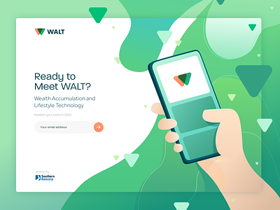 WALT - Virtual Banking Assistant - Landing Page