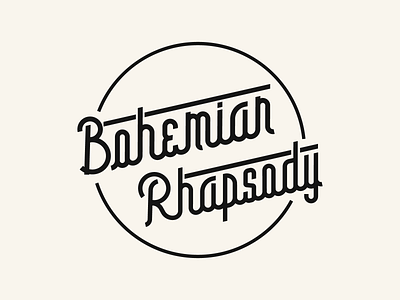 bohemian rhapsody bohemian bohemian rhapsody bold book box boy design font font awesome font design font family fonts illustration logo queen redesign restaurant retro rhapsody typography