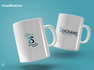 2 OCEANS logo brand book branding design firstshot graphic design logo