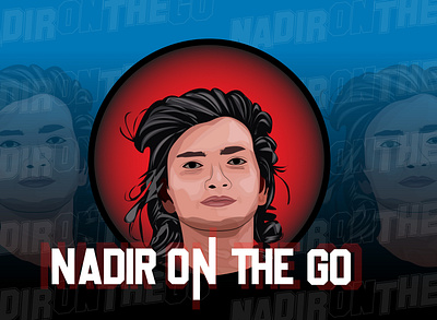 Nadir on the go 01 design illustration illustrator logo vector