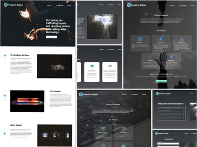 Freedom Signal website re-design