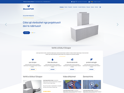 Silcapor Web Concept