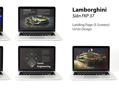Lamborghini - Ui/Ux Design (Landing Page)