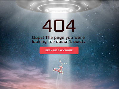 404 Error Page