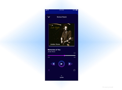 Music Player dailyui design iphone x music music app design music player ui