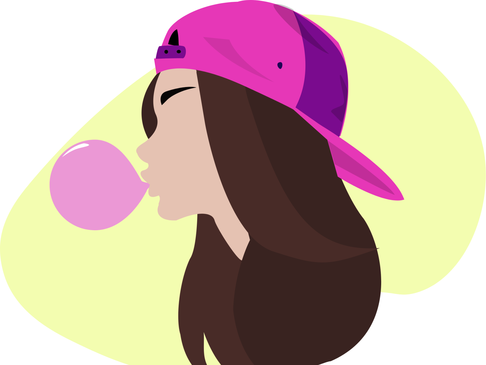 Bubble Girl by Aishwarya Rao on Dribbble