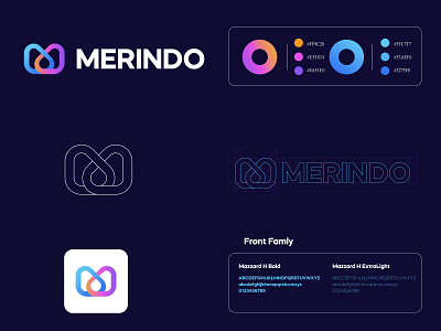 Merindo. branding, logo design, visual identity
