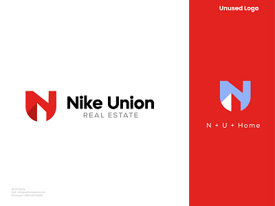 U+N logo, logo design, branding, Nike Union logo