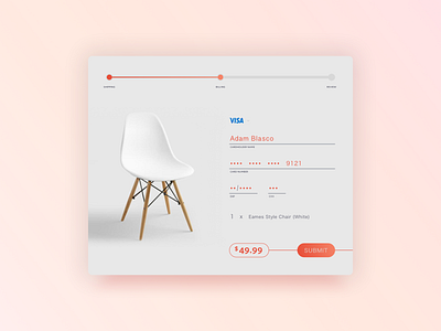 Daily UI 002 - CC Checkout (2.0)