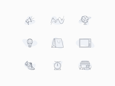 Service Icon Style Exploration design system icon icon set illustration monoweight