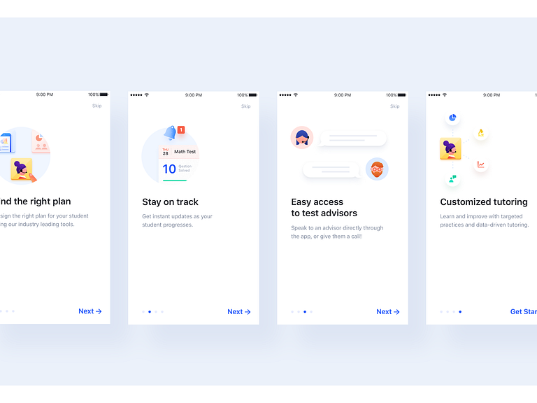 ParentUp Onboarding by Murat Gursoy on Dribbble