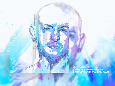 Chester Bennington portrait illustration