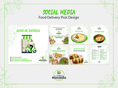 Social Media Food Delivery Post