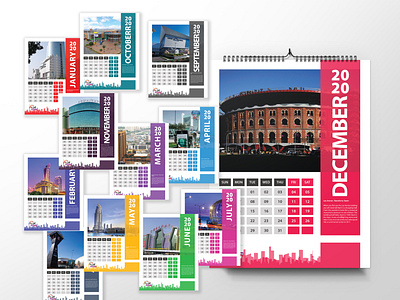 Bashundhara city 2020 Wall Calendar Concept