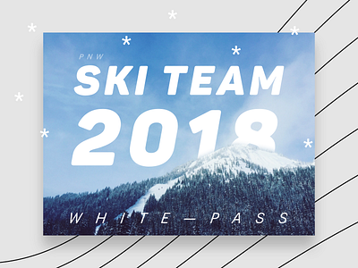 PNW Ski Team 2018 mountains pnw seattle ski snow snowboard vsco winter