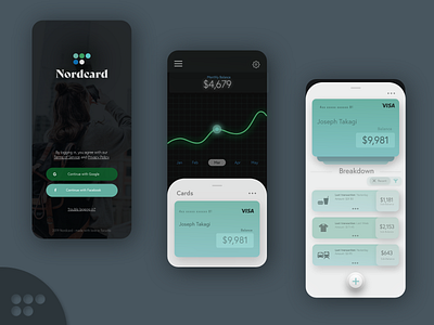 Early UX Concept for Nordcard