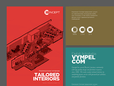 Concept.ru furniture brochure visuals