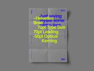 Show&Go2020™ | 073 | Saving Myself Admin Time adobe helvetica mbsjq minimalism photoshop poster poster design posters type