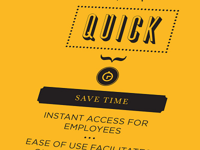 QUICK! Typographical poster... infographics layout mono time type typography yellow