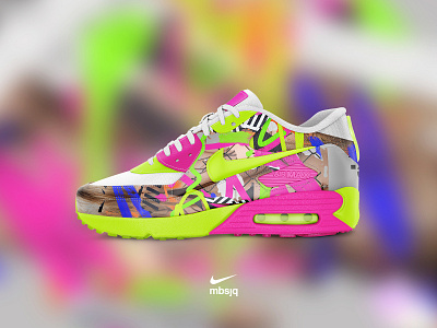 Savage Love | Nike X MBSJQ abstract fashion nike nike air max pattern poster trainers
