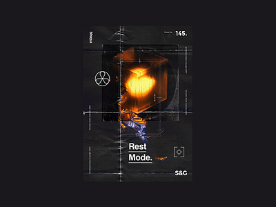 Show&Go2020™ | 145 | Rest Mode animation astro astronaut future icon motion motion design playstation5 poster ps5