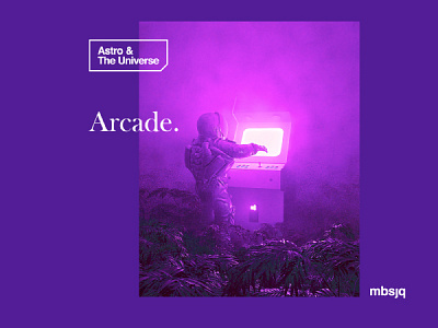 Astro & The Universe | Arcade 3d 3d art arcade cinema 4d cinema4d octance retro space spaceman web