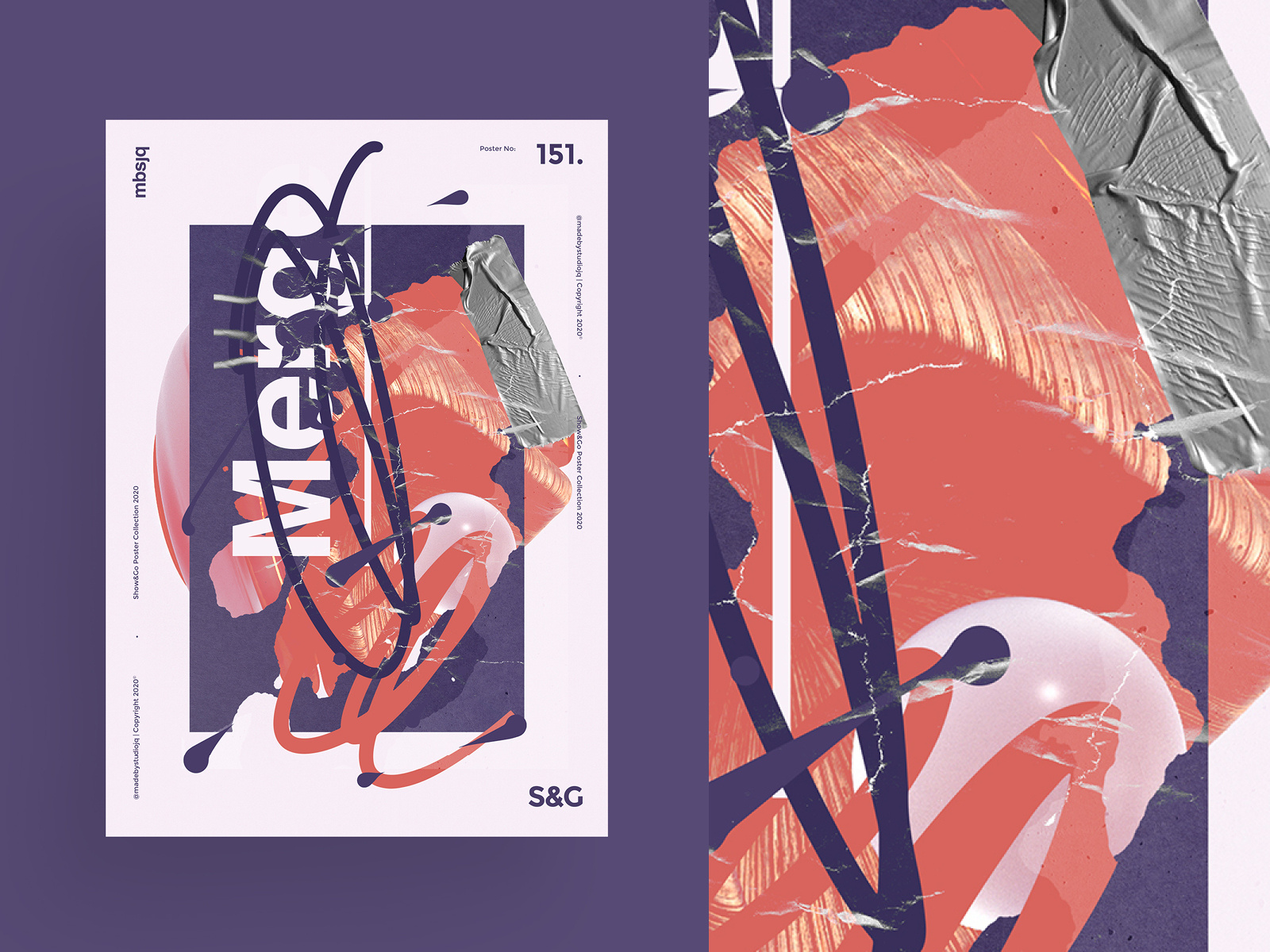 Poster by Bowo Dribbble