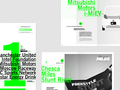2014 // Branding Deck - Layout branding brochure editorial green layout logo portfolio spot swiss type typography vibrant