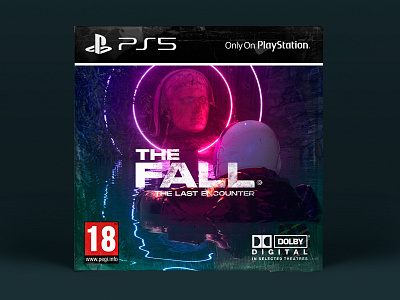 The Fall - PS5 Concept c4d c4dart cinema 4d cinema4d octanerender playstation playstation5 ps5 sci fi space