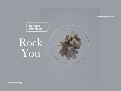 Surreal+Architects | Rock You 3d animation art artwork c4d cinema 4d cinema4d future helvetica motion motion design motiongraphics rock surreal type