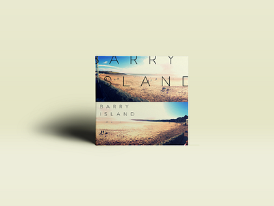 B A R R Y I S L A N D beach colour layout photography type typography