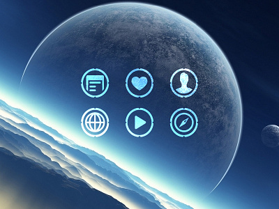 Teaser of a cool new project... (Icon set) clean icon icongraphy icons iconset interface ui weather
