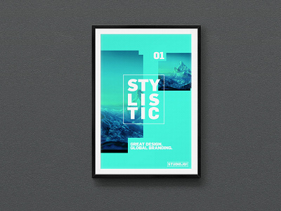 01 // STYLISTIC agency branding photography poster studio studiojq