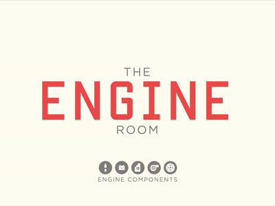 The Engine Room // Full animation teaser after effects animated animation city engine gif illustration poster