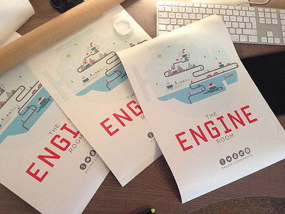 BOOM! Engine Room Posters...
