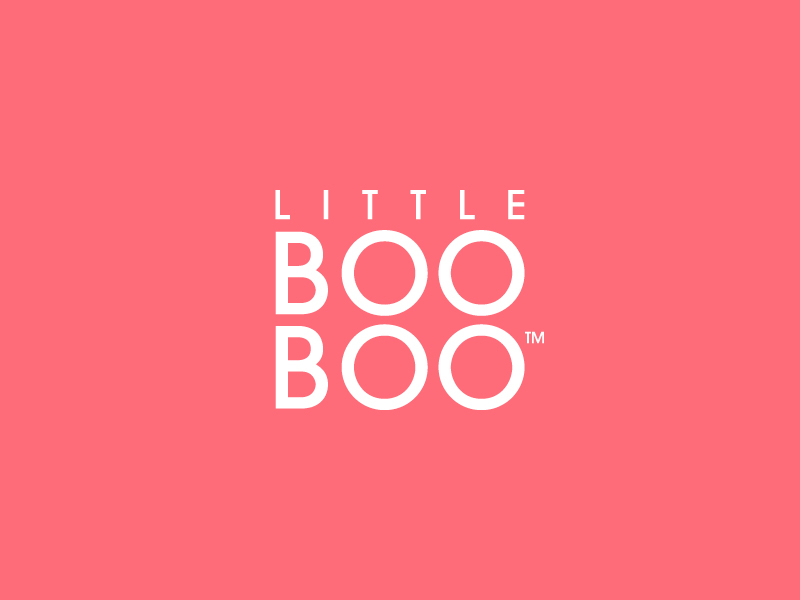 LittleBooBoo™ amazing baby branding identity logo miracle news pastel vector