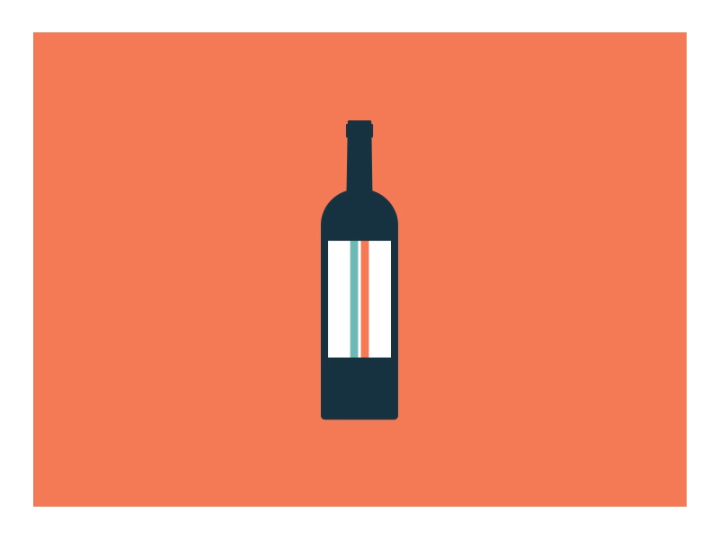 For the love of wine // Animation series animation flat gif icon illustration illustrator logo love poster vintage wine