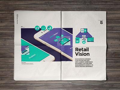 Branding // RetailVision layout