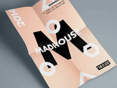 MADHOUSE 2014 art brand clean digital poster posters review studio swiss type