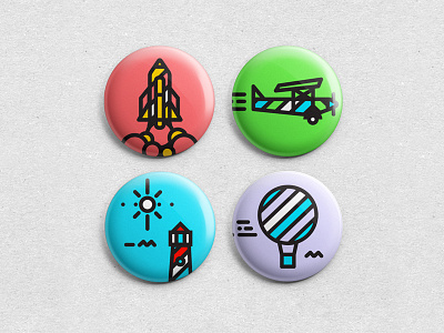 Coming soon... badge color detail icon icons illustration line logo plane texture tree type