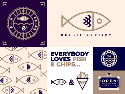 Fish & Chips // Branding Deck