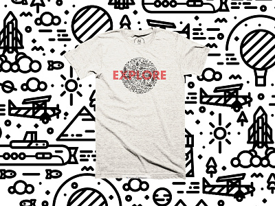 E-X-P-L-O-R-E // T-Shirt