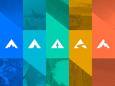 SkyAdventures // Iconset & Palette brand branding color icon icons interface negative vibrant
