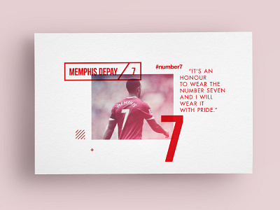 Player Card // Memphis adidas art branding fan art football infographic poster type united
