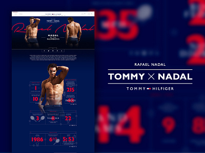 Tommy X Nadal hilfiger icon icons iconset info graphics infographics layout nadal stats tennis ux web